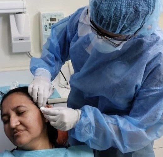 Infiltración de Sustancia Terapéutica en Articulación Temporomandibular